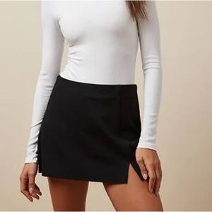 NWT American Eagle Black It Knit Skort